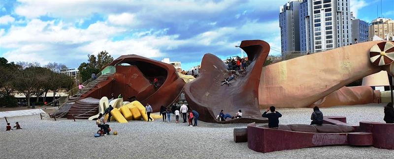 Valencia Parque Turia Gulliver